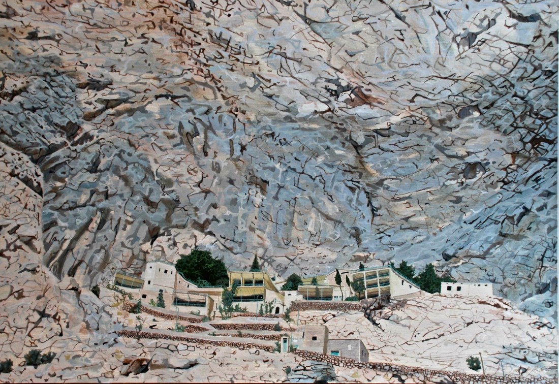 'Chak Chak', oil on board, Shortlisted for the Hennessey Craig Award 2008, Private Collection